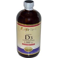 LIFETIME Liquid Vitamin D 1000Iu, 16 OZ