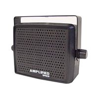 Extension Speaker, 1.6 lb, Black, 82dB