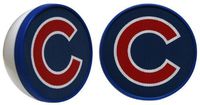 Ihip MLV4000CHC Chicago Cubs Speaker Set 2PC FB MLB Logo