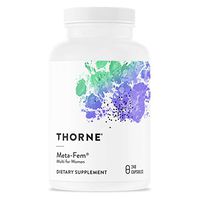 Thorne Research - Meta-Fem - Complete Dietary Supplement for Women of Either Peri- or Postmenopausal Age -240 Capsules