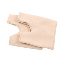Healifty Toe Cushions Toe Sleeves Corrector Size S(Apricot Color)