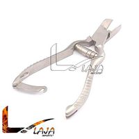 LAJA Imports Best Range of Chiropody Nail Clippers Heavy Duty Toenail Cutters for Thick Nails Ingrown Podiatry (Spring Barrel Nail Clipper Heavy Duty)