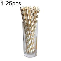 Yamalans Reusable Straws 25Pcs Heart Wave Star Snowflake Paper Drinking Straws Easy to Clean Eco Friendly Extra Long for Party Supplies 1#