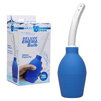Clean Stream Blue Douche And Enema Flush Bulb With Free Bottle of Adult Toy Cleaner