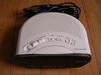 Sony ICF-C211 - Clock radio - white