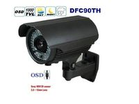 DTVASION DFC90TH CCTV Camera Newest HD 1000TVL Sony IMX138 CCTV Waterproof Outdoor Security Camera with 2.8-12 Lens Zoom&Focus IR 60M-Grey
