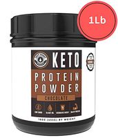 Keto Collagen Protein Powder Chocolate - 10g Grass-Fed Collagen, 5g MCT Powder| 1lb, 25 Servings, No Carb Protein Powder, Low Carb Meal Replacement Shakes, Ketogenic Shake Mix | Left Coast Performance