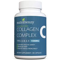 Multi Collagen Pills (Types I, II, III, V & X) - Collagen Peptides, Anti-Aging, Hair, Skin, Nails and Joints