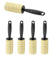 Ikea Bastis Lint Remover Rollers Grey - Set of 5 Rollers (200 Sheets)