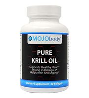 Pure Krill Oil Soft Gels Rich in Omega-3 Fats EPA and DHA Made from The Freshest North Pacific Ocean Krill.