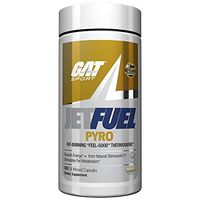 GAT Sport Jetfuel Pyro, Fat-Burning Thermogenic 120 Capsules