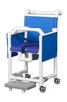 Deluxe Shower Chair Commode