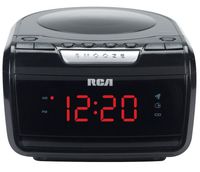 RCA RP5605R AM/FM CD Clock Radio with Large LED Display (Discontinued by Manufacturer)