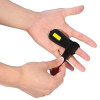 Trigger Finger Splint for Broken Fingers, Finger Support Brace Arthritis for Mallet, Small/Little Finger, Adjustable Hand Wrap Straps to straighten Curved, Bent, Locked and Stenosing, Tenosynovitis