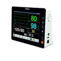 Venora Portable Multiparameter Patient Monitor Patient Monitoring Devices 6 Parameter with 8'' Color Sreen and Rechargable Battery