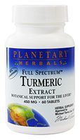 Turmeric Extract Botanical Support for The Liver Full Spectrum 450 MG (60 Tablets)