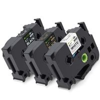 Buyalot Compatible TZE241 TZE344 TZE345 Tape Replacement for Brother Ptouch Label Maker PTD-450 PTD-400AD PTP-700 3-Pack, Color Combo Set, 26.2 feet