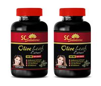Bone Support Supplements - Olive Leaf Extract - Antioxidant Formula - 2 Bottle 120 Capsules