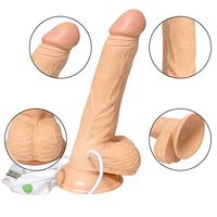 ZYF 11 Frequency Flexible Vib!rātiōn Swing Simulation Pēn!is, Couple's Playful Toys, Female Ma!sturbatiōn Device T-Shirt Belt