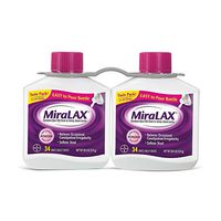Miralax Twin Pack (2 Bottles x 34 Doses) by Miralax