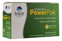 Trace Minerals Electrolyte Stamina Power Pak Lemon Lime, 1200mg Vitamin C packet