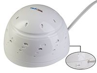 White Noise Fan Based Sleep Machine 2 Speed Adjustable speeds, for Adults and Babies (White)