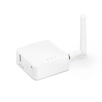 GL.iNet GL-AR150 Mini Travel Router with 2dbi External Antenna, Wi-Fi Converter, OpenWrt Pre-Installed, Repeater Bridge, 150Mbps High Performance, OpenVPN, Programmable IoT Gateway