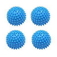 Techtongda 4pc Laundry Wash Dryer Balls Laundry Drying Fabric Softener Reusable Laundry Ball Washing Ball