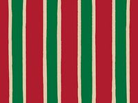 Holiday Kraft - Christmas Stripe 24"x417' Gift Wrap Half Ream Roll (Kraft) (1 roll) - Wraps -X3154H24