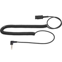 Headset QD (Quick Disconnect),Compatible with Plantronics Headset.QD Cable with Single 3.5mm Plug for Smartphones Mobile Phones,Laptop etc