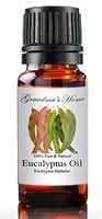 Grandma's Home Essential Oils - 100% Pure Therapeutic Grade (Eucalyptus, 10 mL)