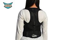 ZSZBACE Adjustable Universal Vest Elastic Clavicle Posture Corrector Back Lumbar Support Scoliosis Brace Round Shoulder Band Belt (L)