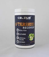 Celzius Nutrition Aftershock Glutamine Mix - Can Be Used Intra and/Or Post Workout - Improves Muscle Endurance and Growth - Aids in Recovery - Sour Apple Flavored