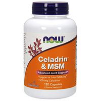 Now Supplements, Celadrin & MSM 500 mg, 120 Capsules
