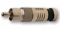 Platinum Tools 18066 RCA RG6Q Compression, Nickel 6/Clamshell, Pack of 6