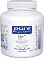 Pure Encapsulations - NAC 900 mg - Amino Acids to Support Respiratory Function, Glutathione Production, and Detoxification - 240 Capsules