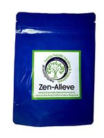 Zen-Alleve - 30 Veggie Capsules - Natural Pain Relief Anti-Inflammatory - Joints, Osteoarthritis, Fibromyalgia - Extra Strength Fast Acting Protease Enzymes, Organic Turmeric, Ginger and other herbs