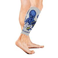Anyangquji Octopus and Surfing Board Sports Calf Compression Sleeve Strong Calf Support for Runners(1 Pair)