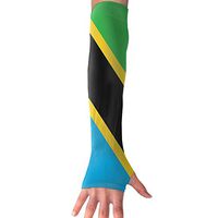 Flag Of Tanzania Cooling Arm Compression Long Sleeve Sun Guard Outdoor Protection