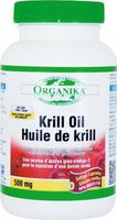 Organika Krill Oil, 500 mg, 90 softgels