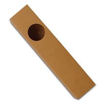 Kraft Window Macaron Box Sleeve 12" X 2 1/2" X 2" | Quantity: 100