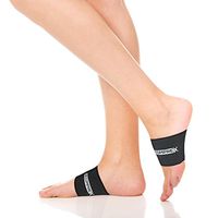 Dr.Comprex - Arch Support Compression Sleeve, 2 Plantar Fascitiis Braces for Flat Feet, Heel Spurs & Low Arch - with Guarantee