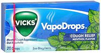 Vicks VapoDrops Cough Relief Drops Menthol - 20 packs of 20