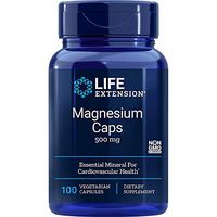 Magnesium 500mg (Replaces old upc 737870104414) - 100 - VegCap by Life Extension