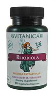 Vitanica Rhodiola, Rhodiola Extract Plus, Vegan, 60 Capsules