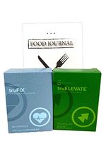 Truvision Weight Loss Trufix/Truelevate 30 Day Supply (90 Pills) #1 Weight Management Supplement Products Includes a 30 Days Physical Food Journal to Help Organize Your Diet Bundle