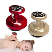 JRSTAM Household Electric Gua Sha Massage for Meridian Health Care Cupping and Suction Masage in Beauty Salon,Red