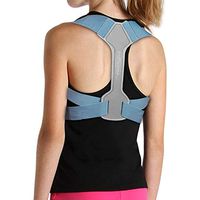 UKON Back Posture Corrector,Ergonomic Upper Back Shoulder Brace Clavicle Support for Women Children Help Improve Posture Shoulder Neck Pain Relief (Large)