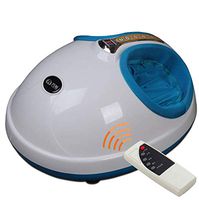 JING Foot Massager, Foot Heating Pedicure Instrument Electric Pedicure Machine Foot Foot Massager Beauty Foot Treasure,Blue