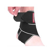 Exrebon Ankle Brace Ankle Support Breathable Nylon Material Super Elastic and Comfortable One Size Fits All Ankle Sleeve for Plantar Fasciitis, Achilles Tendon, Minor Sprains, Sports